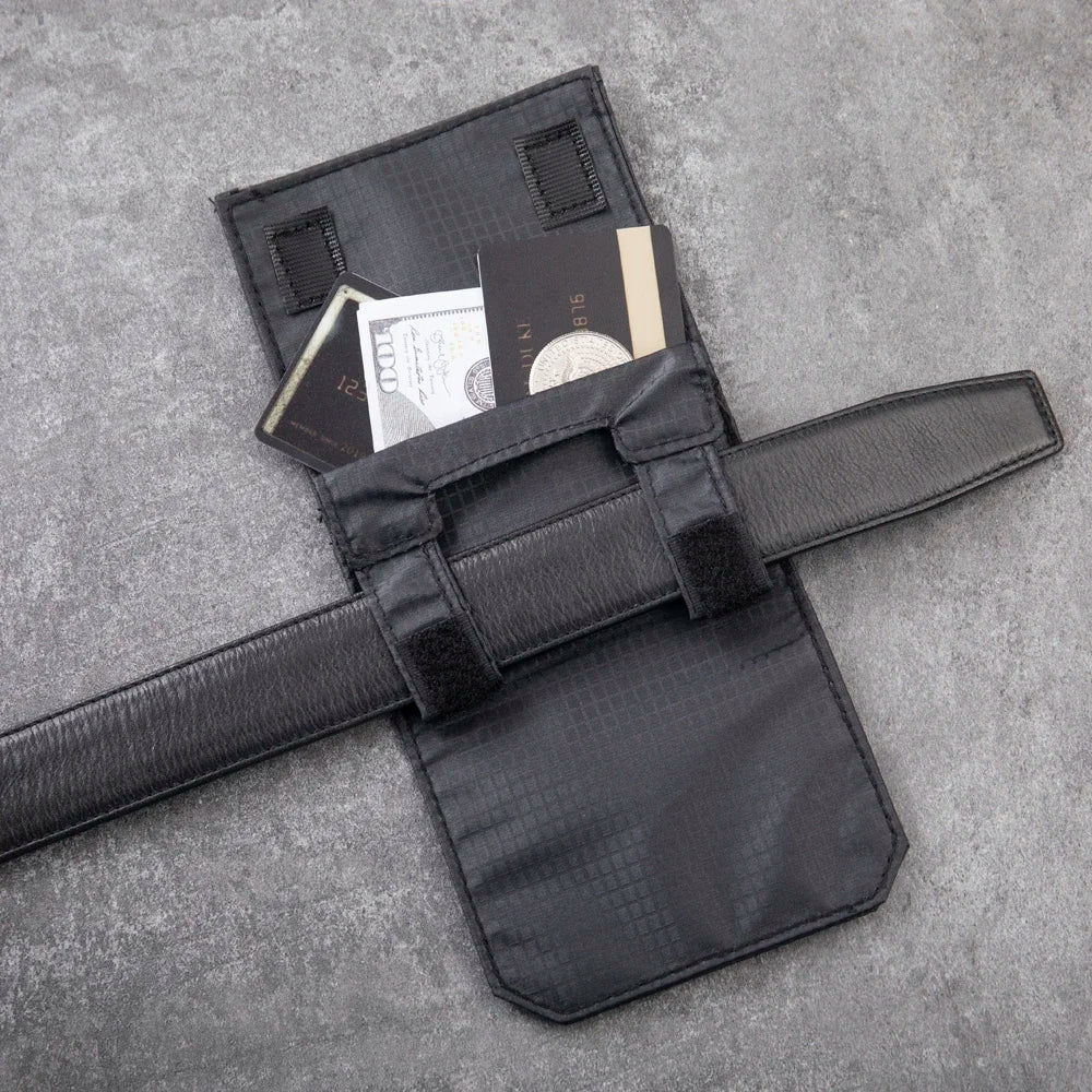Cartera antirrobo invisible bajo la ropa